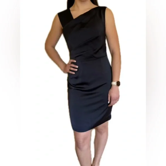 Reiss | Dresses | Rare Find Reiss Navy Formal Sleeveless Sheath Dress |  Poshmark